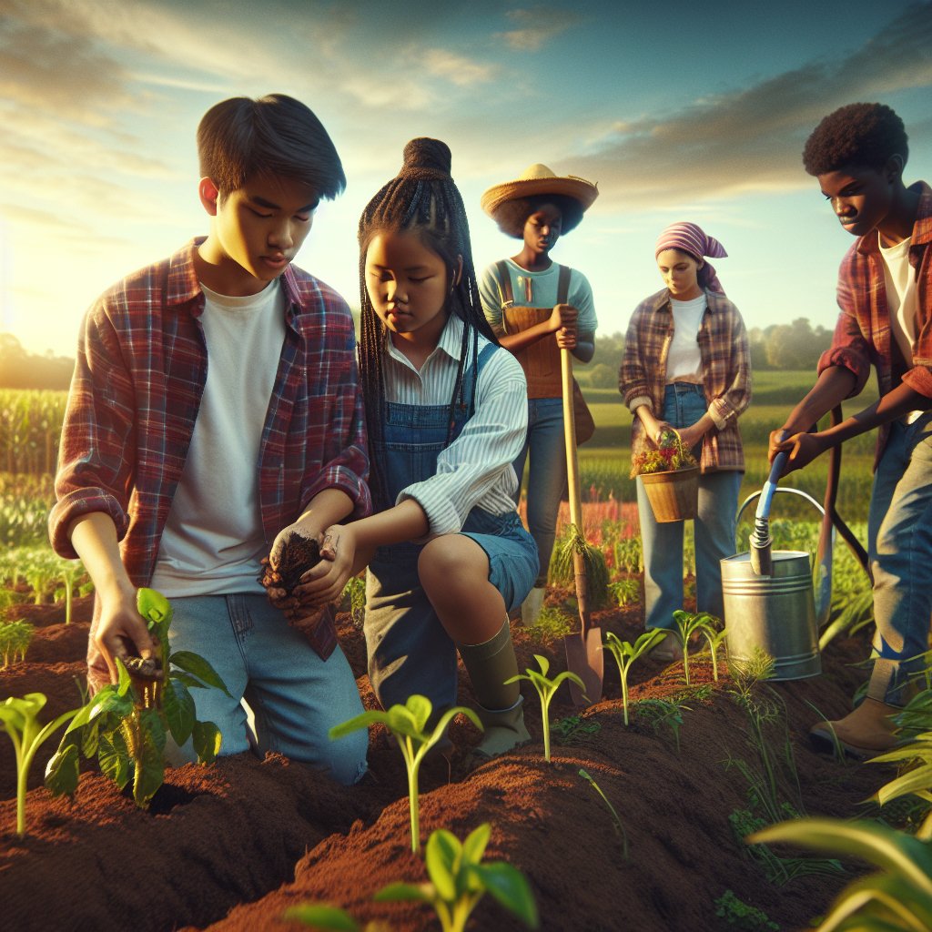 The Benefits of Youth Farming: Cultivating Tomorrow’s Leaders